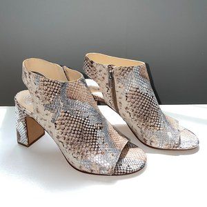 Vince Camuto Snakeskin Sandal Ankle Boot